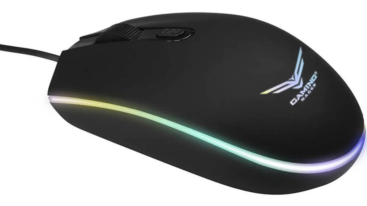 Mouse Gamer Naceb Crossfire Na-0936, Rgb,