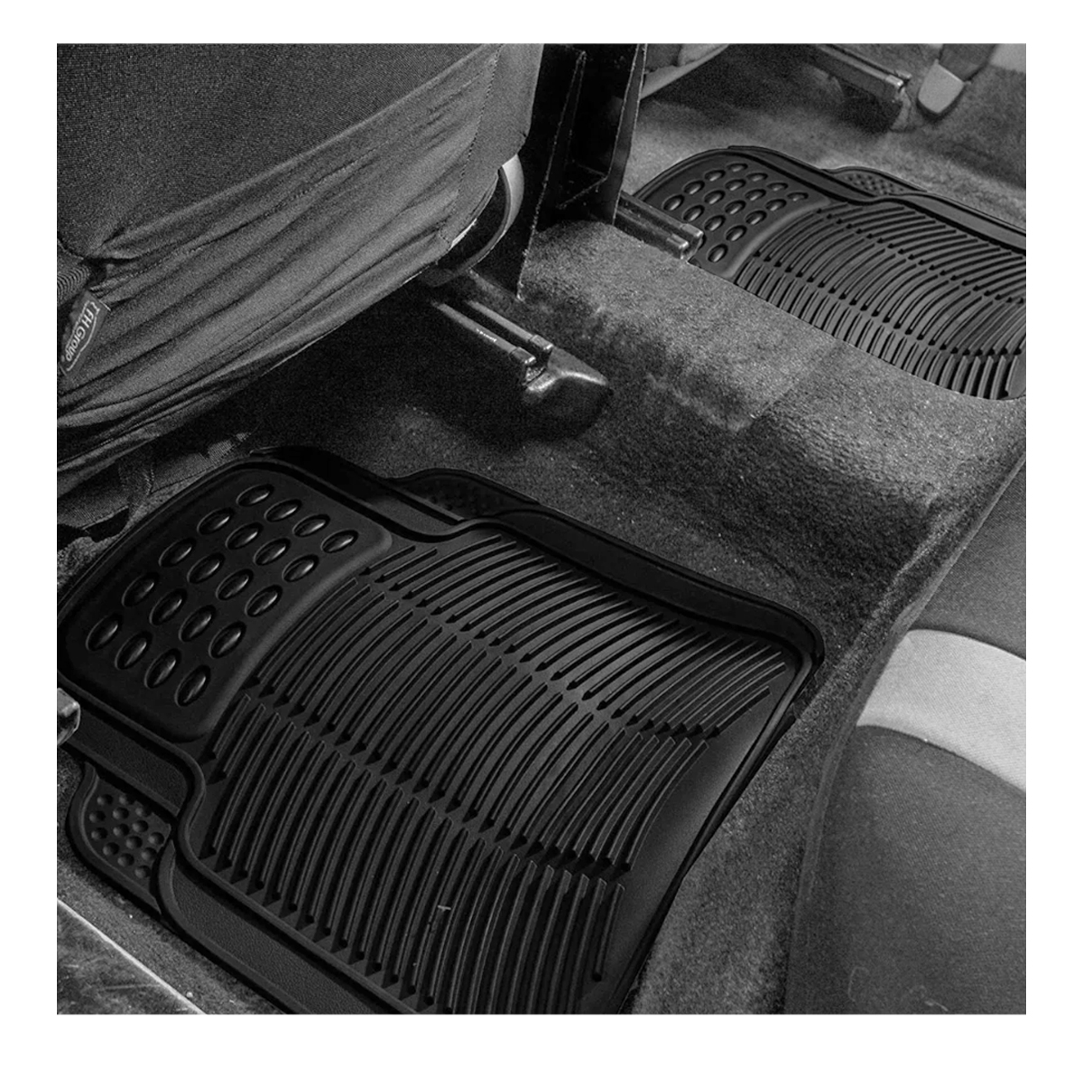 Tapete Automotriz Universal Uso Rudo Juego De 4 Piezas