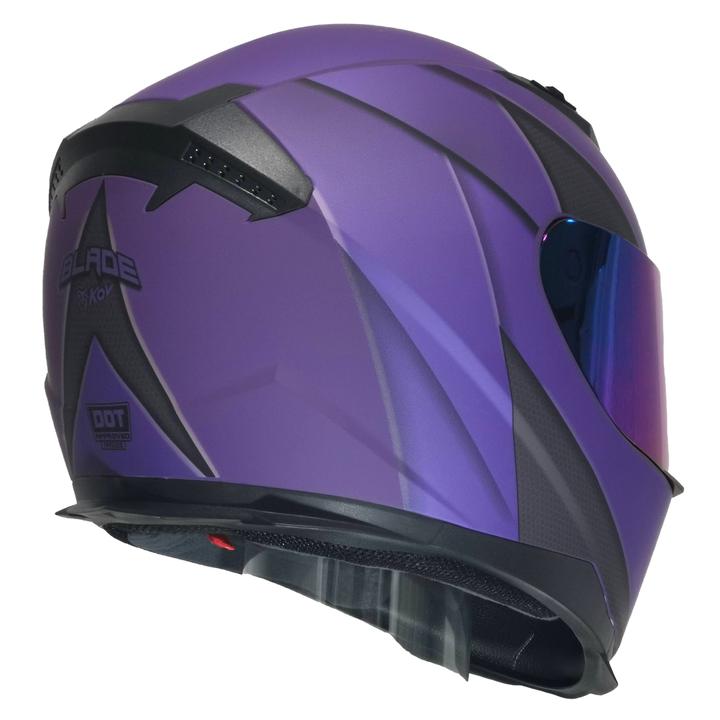 Casco Para Moto Cerrado Kov Novak Blade para mujer certificado 