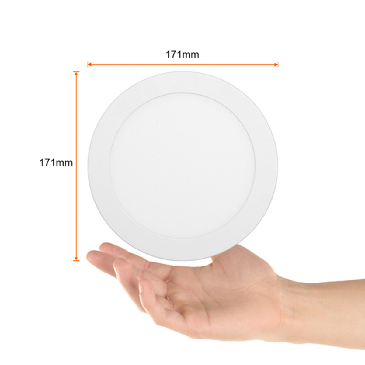 Lámpara Empotrable Led 12w Tecnolite 12ydled430mv30b 3000k