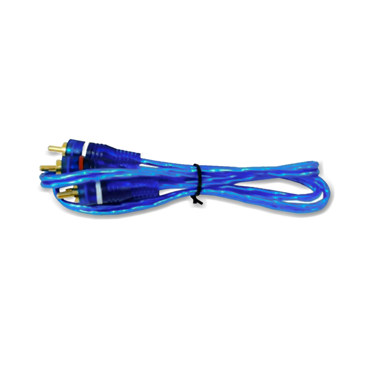 Cable Rca Oro Azul 2 Pulgadas Macho 6 Metros