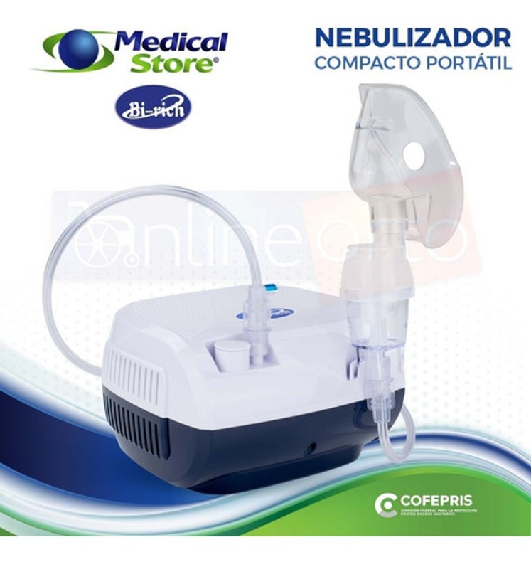 Nebulizador Super Silencioso Infantil Y Adulto 