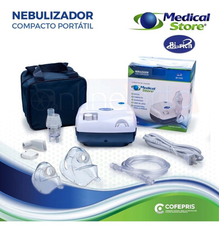 Nebulizador Super Silencioso Infantil Y Adulto 