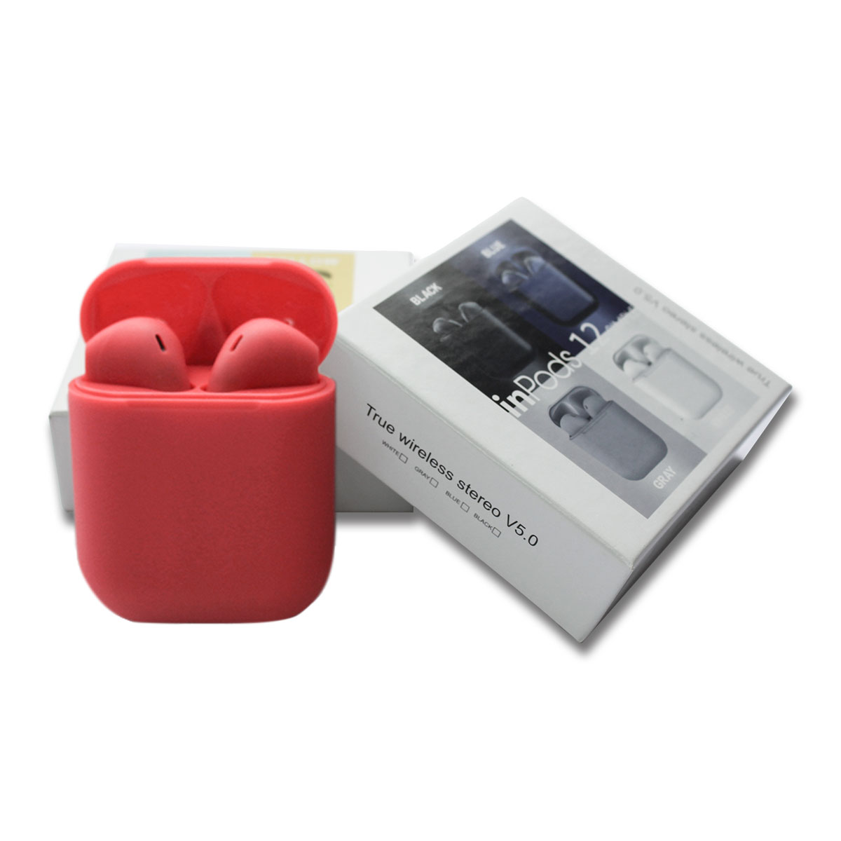 AUDIFONOS MANOS LIBRES INALAMBRICOS INPODS I12 BLUETOOTH 5.0