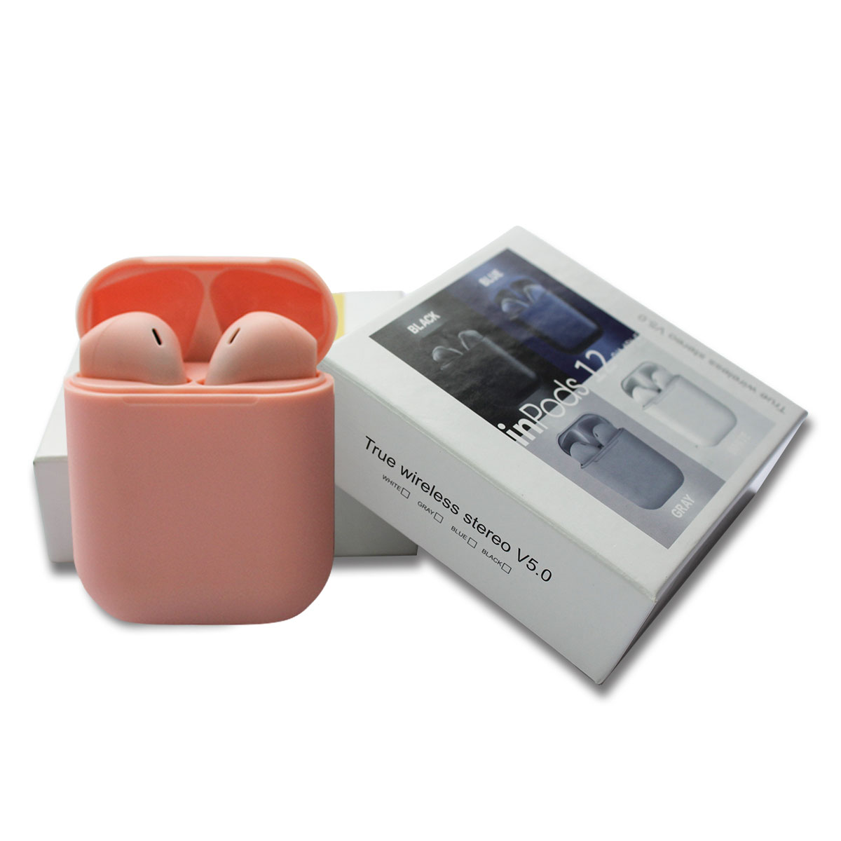 AUDIFONOS MANOS LIBRES INALAMBRICOS INPODS I12 BLUETOOTH 5.0