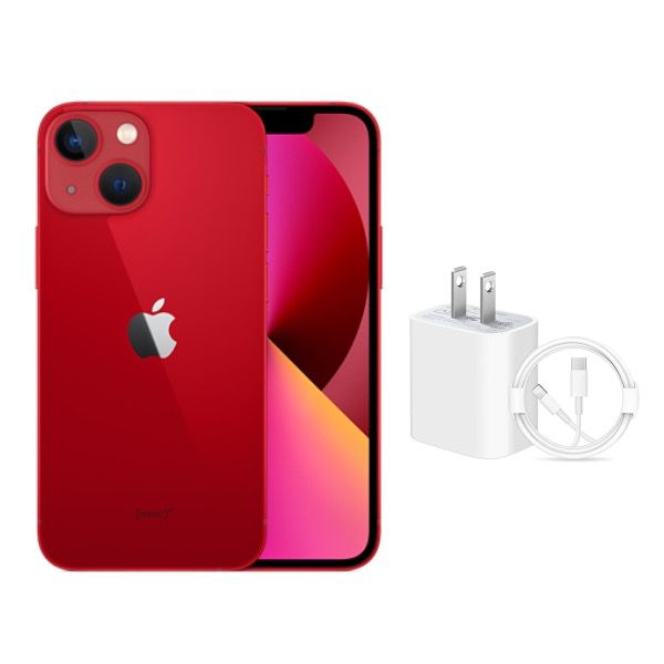 Combo Iphone 13 128GB 4GB + CUBO iPhone Cargador 20W