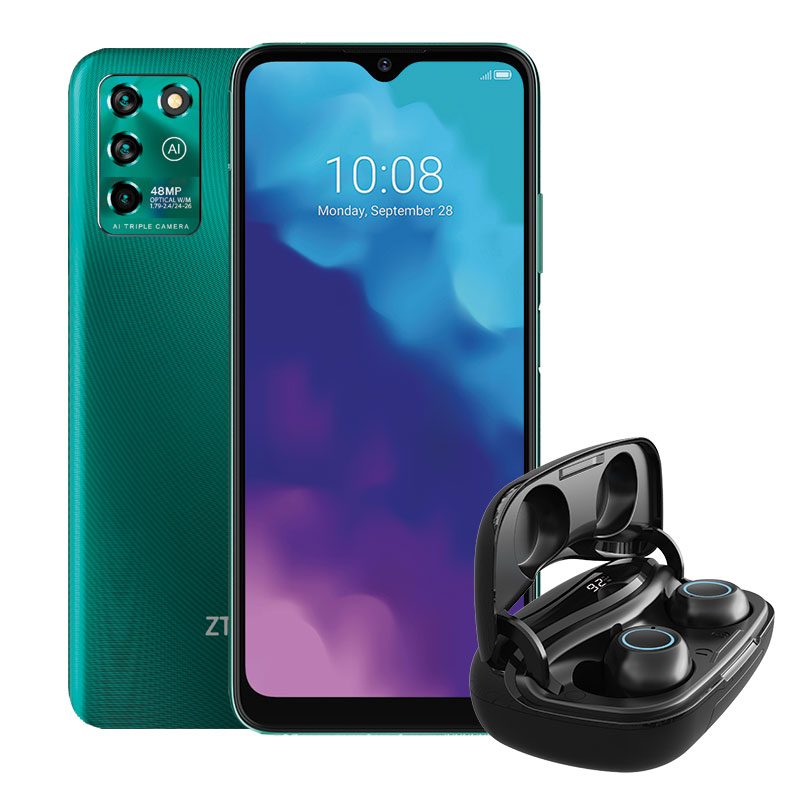 Celular ZTE LTE 8030 BLADE V30 VITA VERDE Telcel