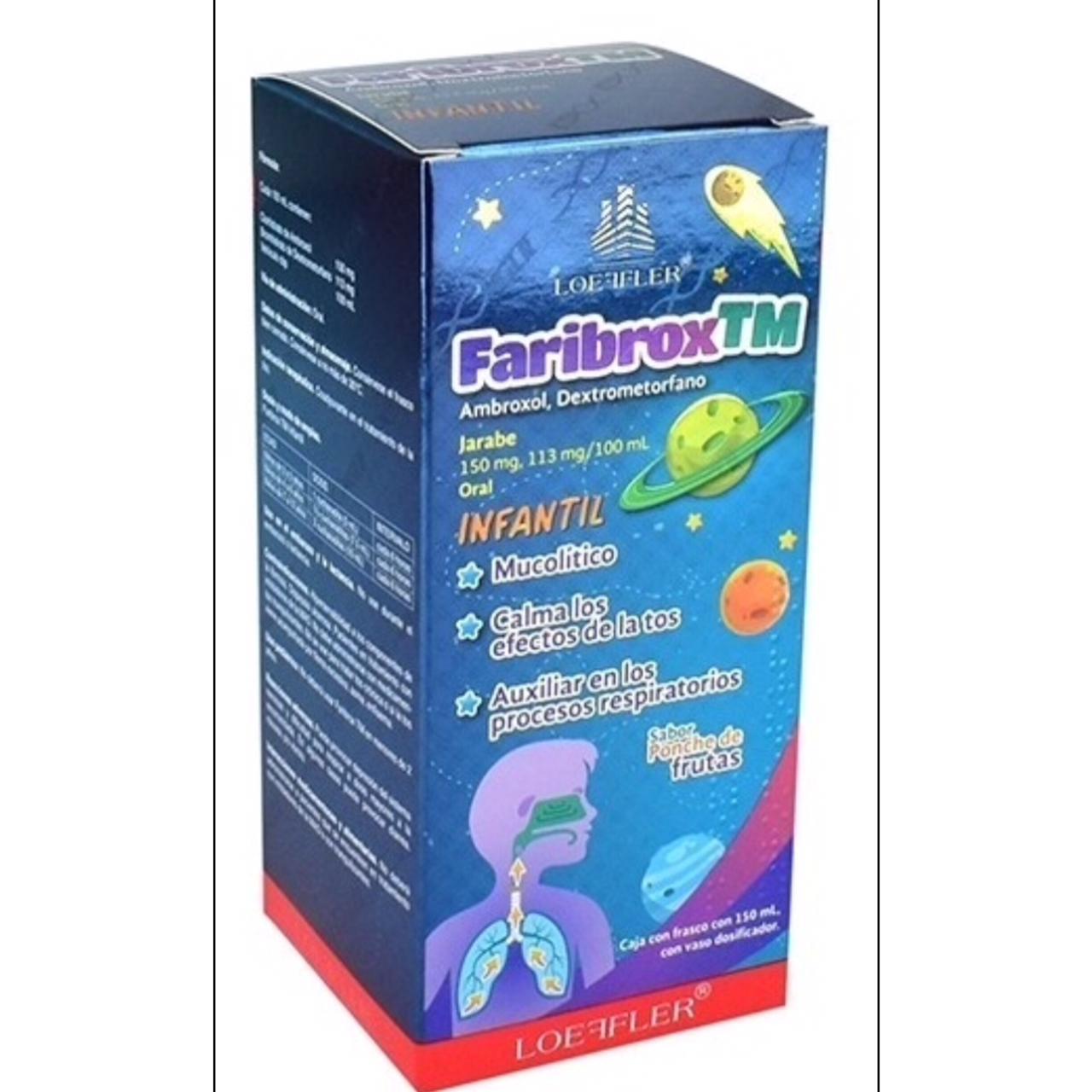  Ambroxol/Dextrometorfano Loefler, FaribroxTM, 150mgmg/113mg/100ml 150ml