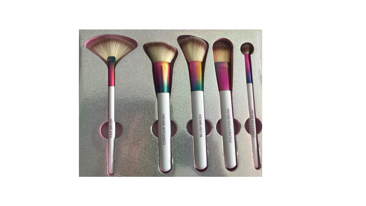 Brochas Profesionales Make Up Paris Hilton Set 5 Pzas