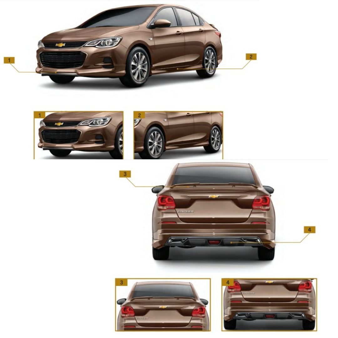 Kit deportivo Cavalier Alto perfil 2020-2021