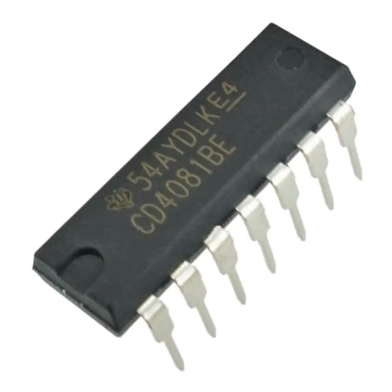 Cd4081 Compuerta Logica And Cuadruple De 2 Entradas 5 pzas