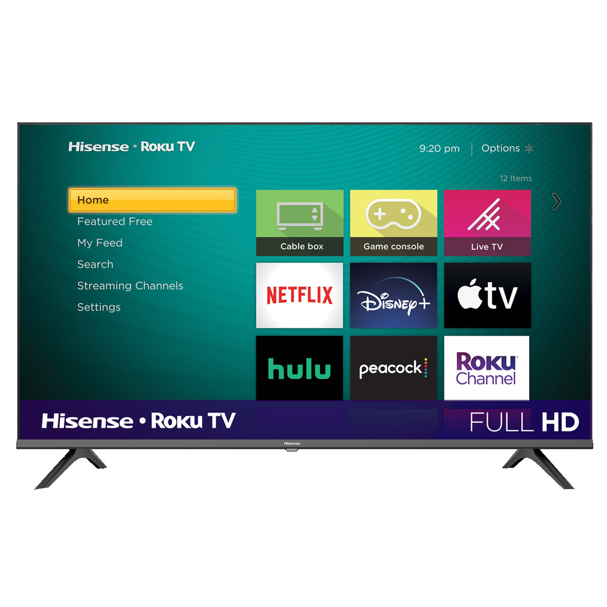 Pantalla Smart TV Hisense 43 Pulgadas Full HD Roku 43H4030F3