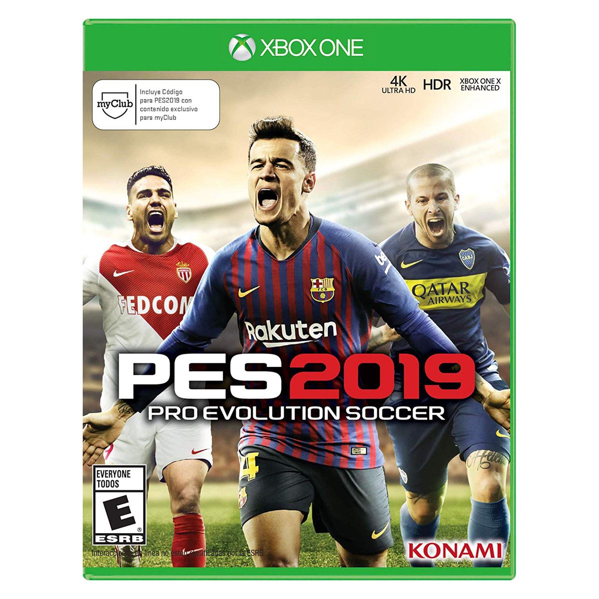 Pes 2019 Pro Evolution Soccer Xbox One Nuevo
