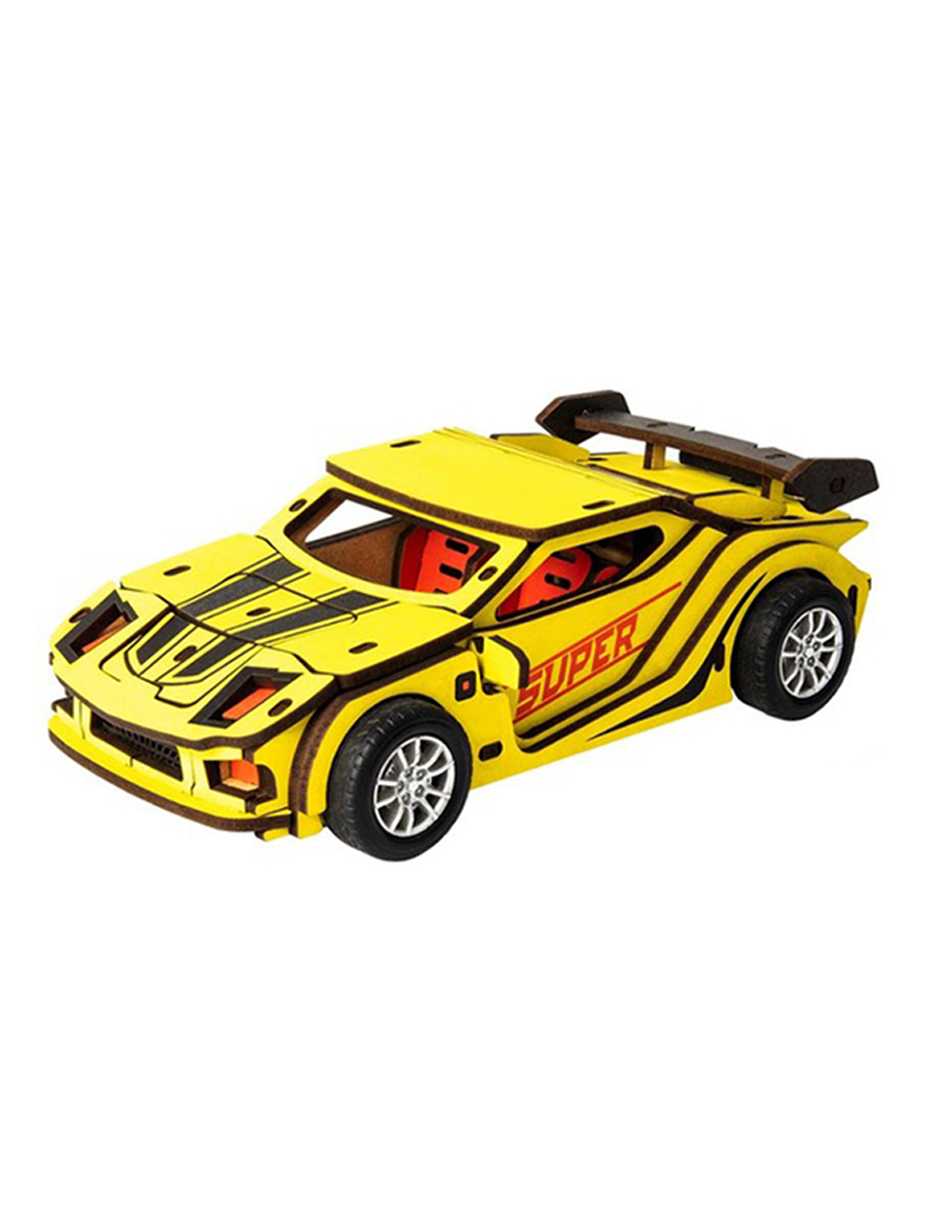 Rompecabezas 3d Carro Deportivo Armable Robotime Madera 