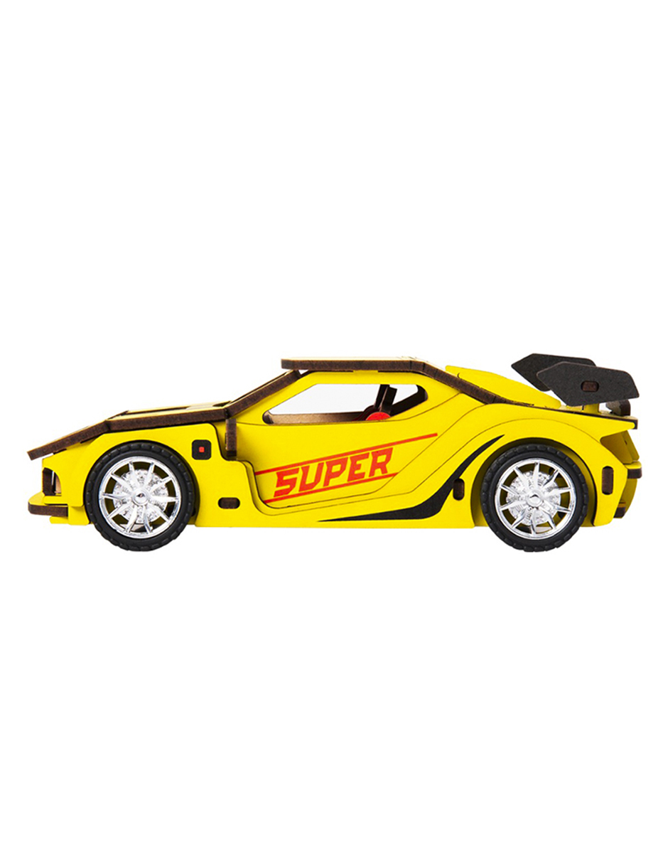 Rompecabezas 3d Carro Deportivo Armable Robotime Madera 