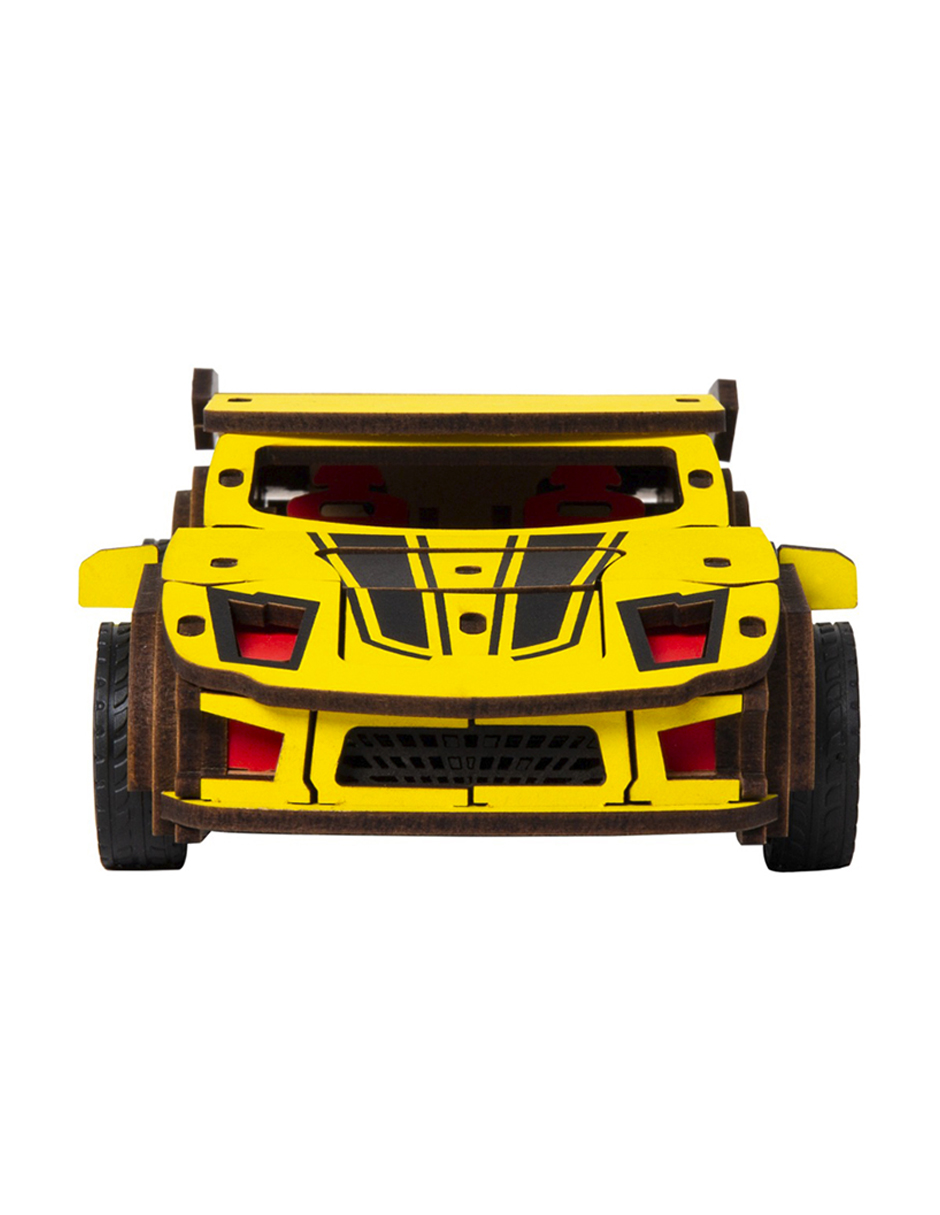 Rompecabezas 3d Carro Deportivo Armable Robotime Madera 