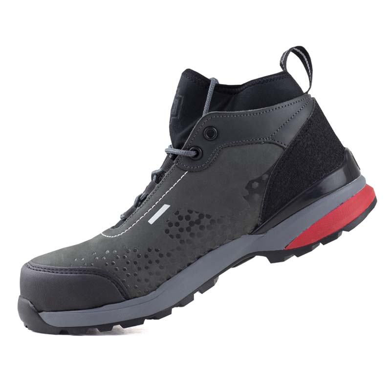 BOTA INDUSTRIAL SWISSBRAND DE SEGURIDAD 640 GRIS CASQUILLO