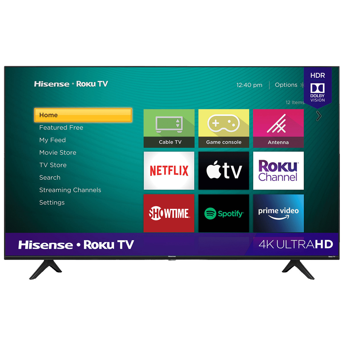 Pantalla Smart TV Hisense 55 Pulgadas R6 Series Roku 4K HDR 55R6095G5