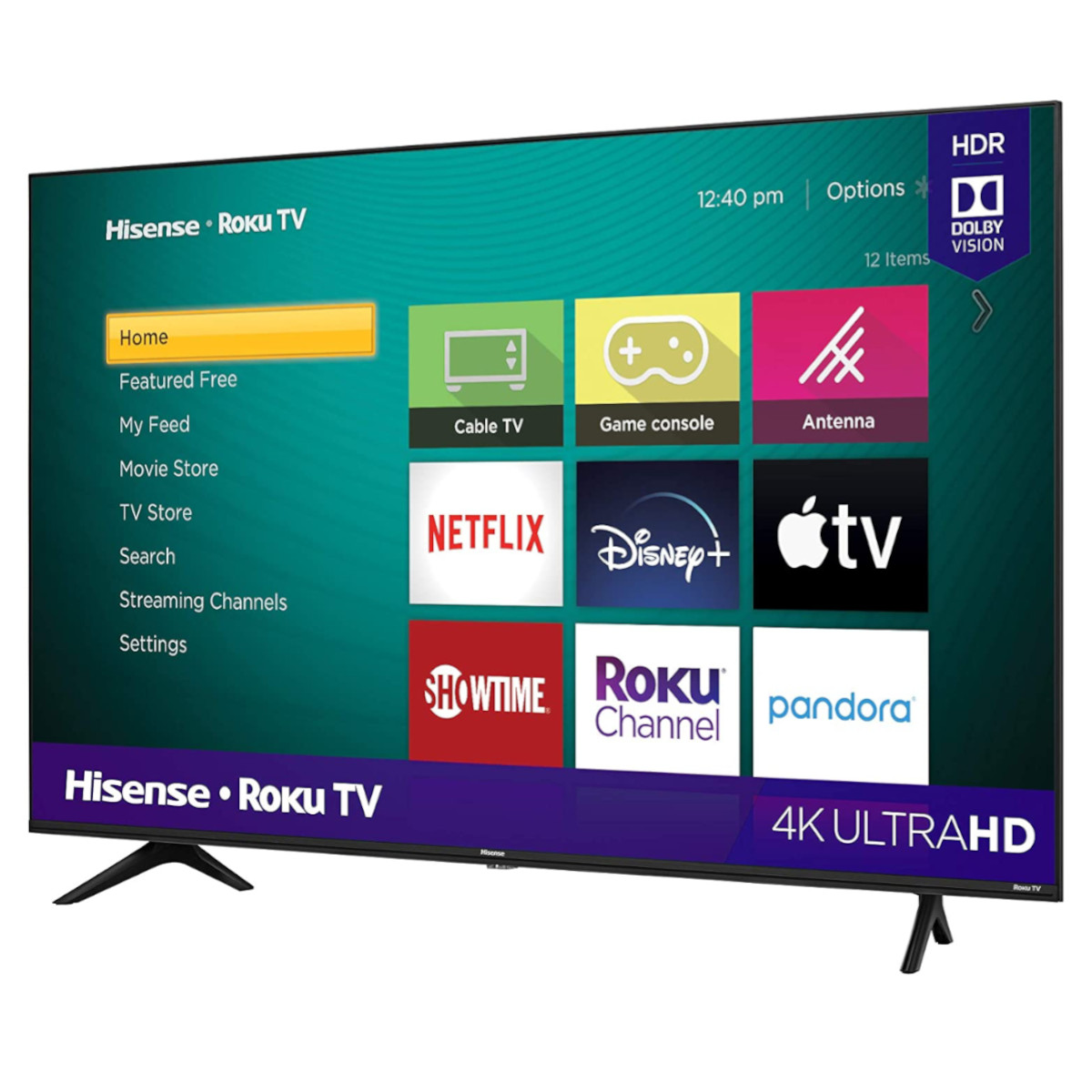 Pantalla Smart TV Hisense 55 Pulgadas R6 Series Roku 4K HDR 55R6095G5