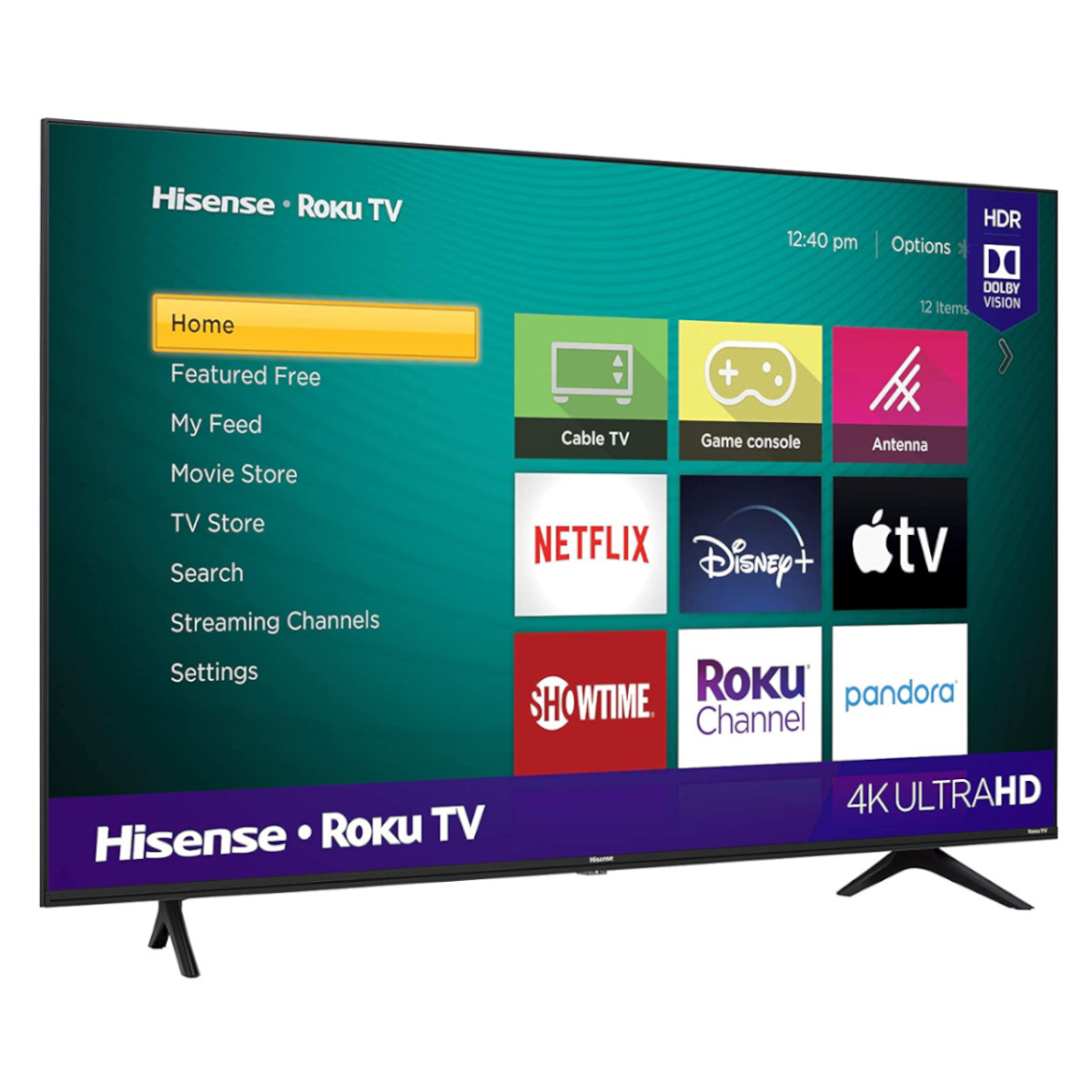 Pantalla Smart TV Hisense 55 Pulgadas R6 Series Roku 4K HDR 55R6095G5