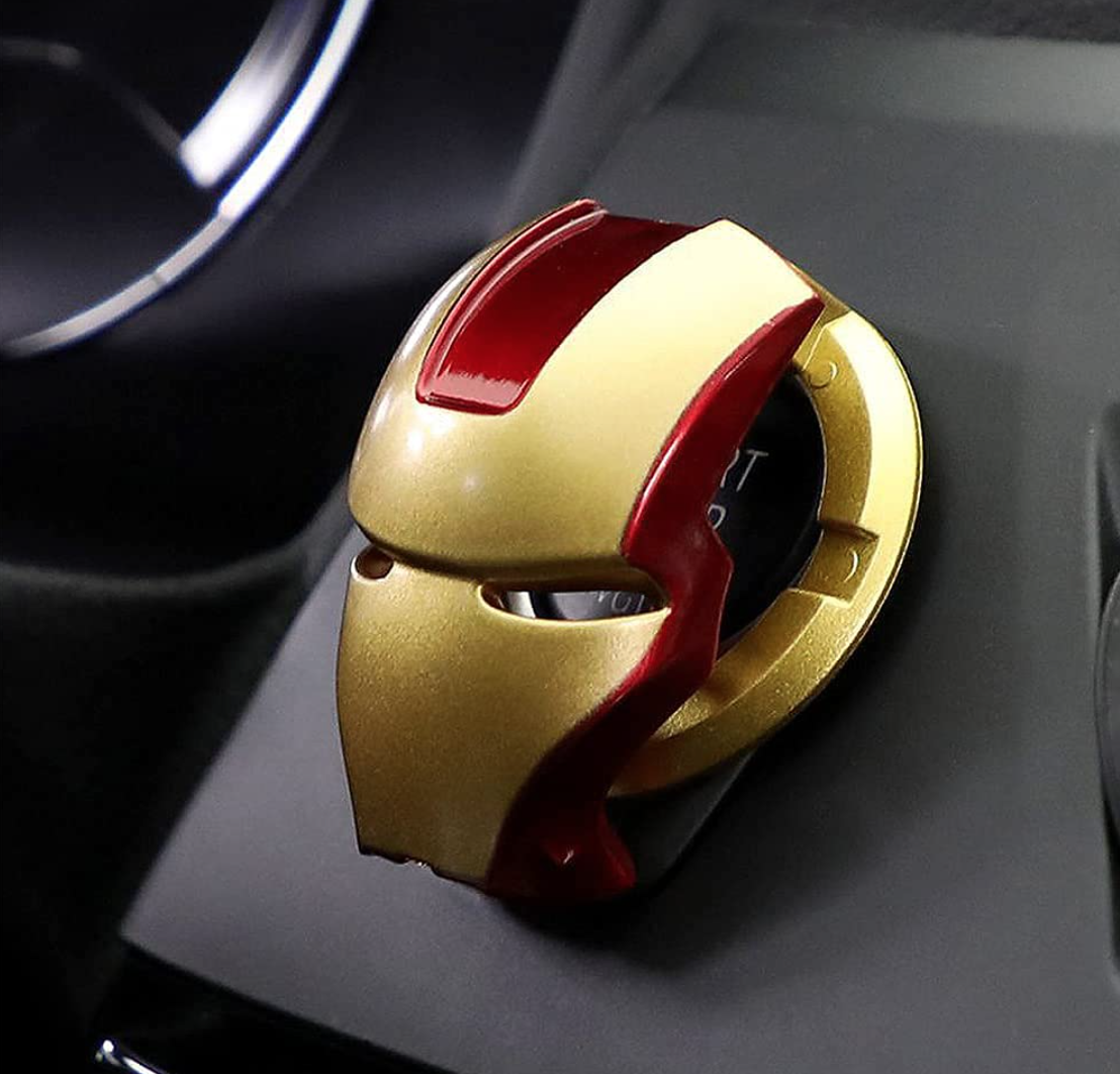 Funda Protectora Para Botón Arranque Avengers Plástico 1pz