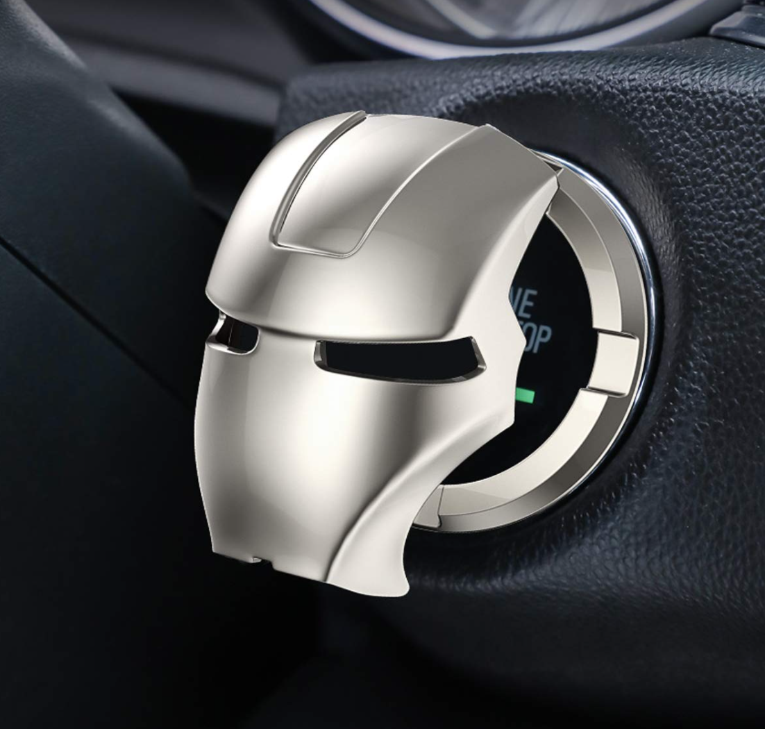 Funda Protectora Para Botón Arranque Avengers Plástico 1pz