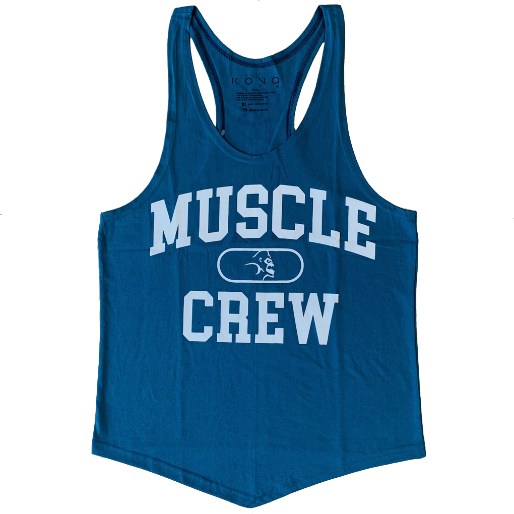 PLAYERA OLIMPICA TANK TOP MUSCLE CREW KONG GYM FITNESS