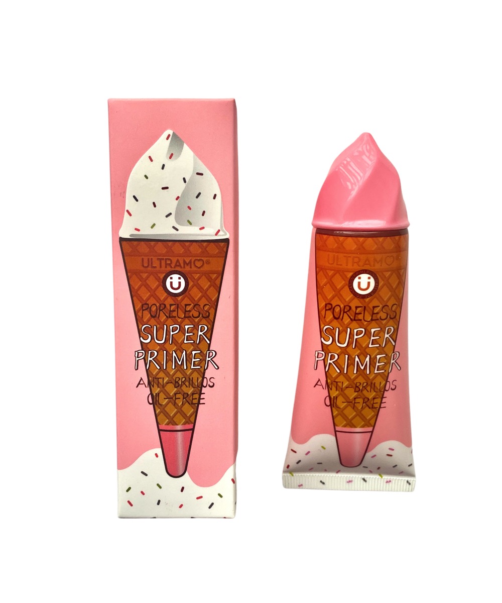 Primer Pre Base De Maquillaje Mate Matificante Ultramo Helado