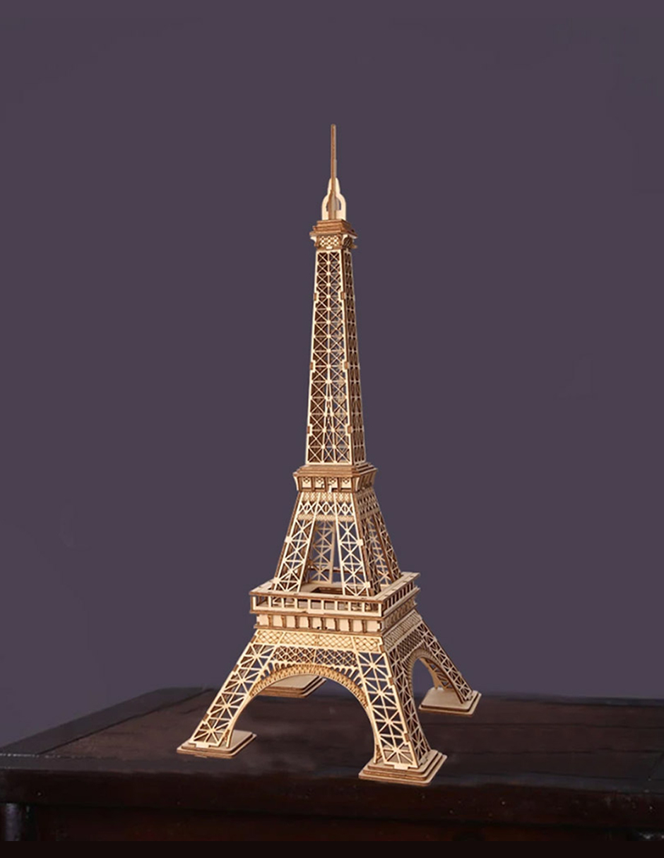 Rompecabezas 3D Torre Eiffel Madera ROBOTIME.