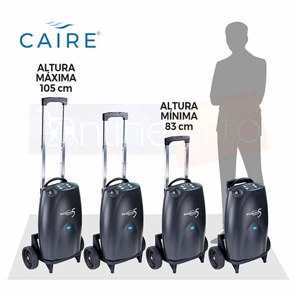 Concentrador De Oxigeno Portatil Sequal Eclipse Hibrido 1 bateria