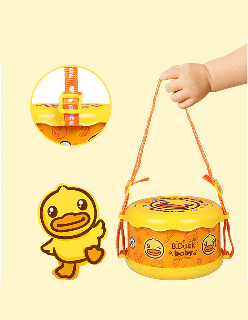 Juguete Tambor Para Bebe B duck amarillo 