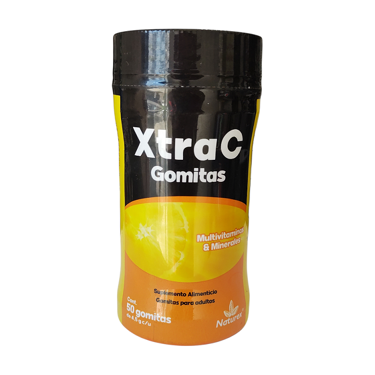 Xtra C Gomitas para Adultos Vitamina C y Zinc
