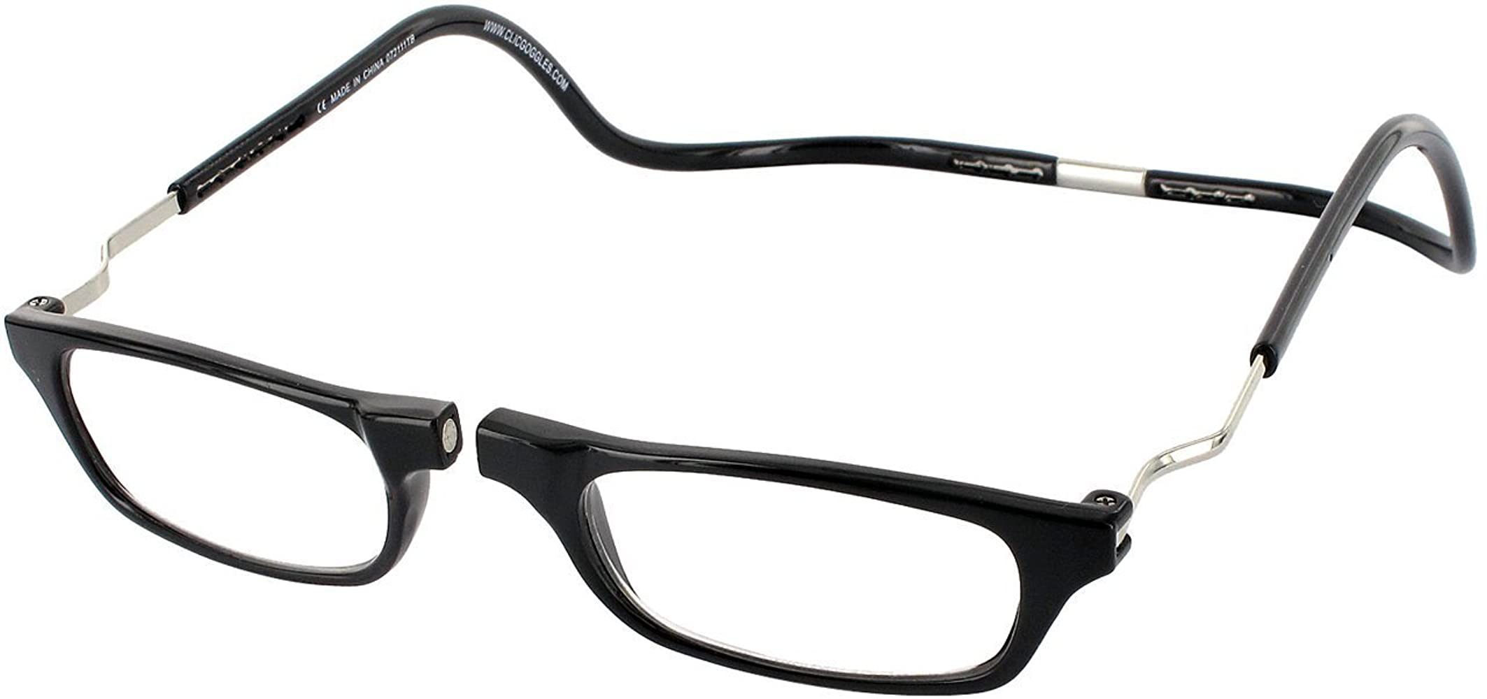 Lentes Anteojos Gafas Lectura Clic Magnéticos Con Imán Negro