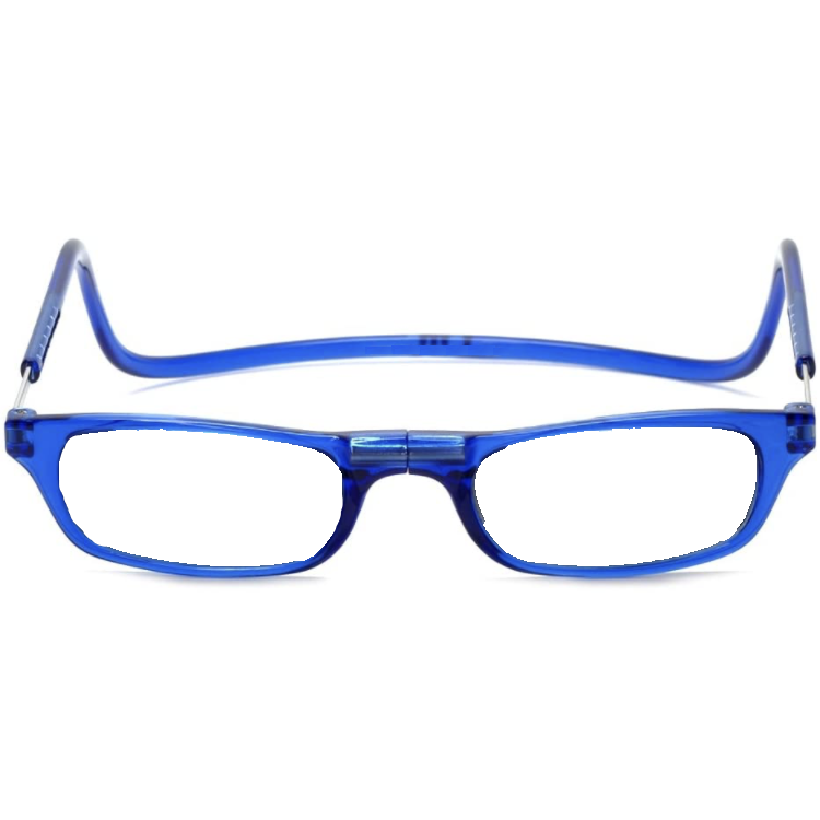 Lentes Anteojos Gafas Lectura Clic Magnéticos Con Imán Azul