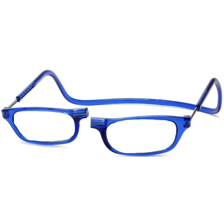 Lentes Anteojos Gafas Lectura Clic Magnéticos Con Imán Azul