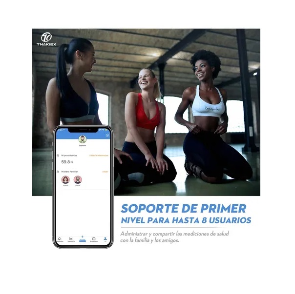 Báscula Electrónica Bluetooth Inteligente De Baño