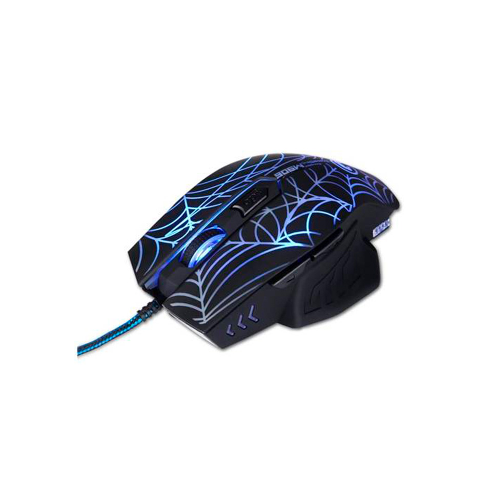 Mouse Gamer Óptico Marvo M306 USB 2400 DPI 6 Botones luz RGB