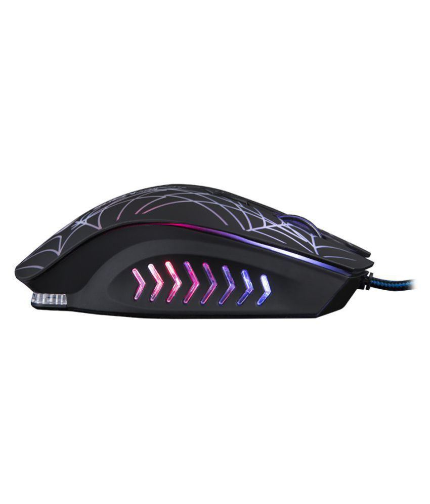 Mouse Gamer Óptico Marvo M306 USB 2400 DPI 6 Botones luz RGB