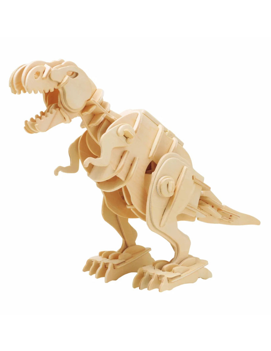 Rompecabezas 3D Dinosaurio T-Rex Madera ROBOTIME