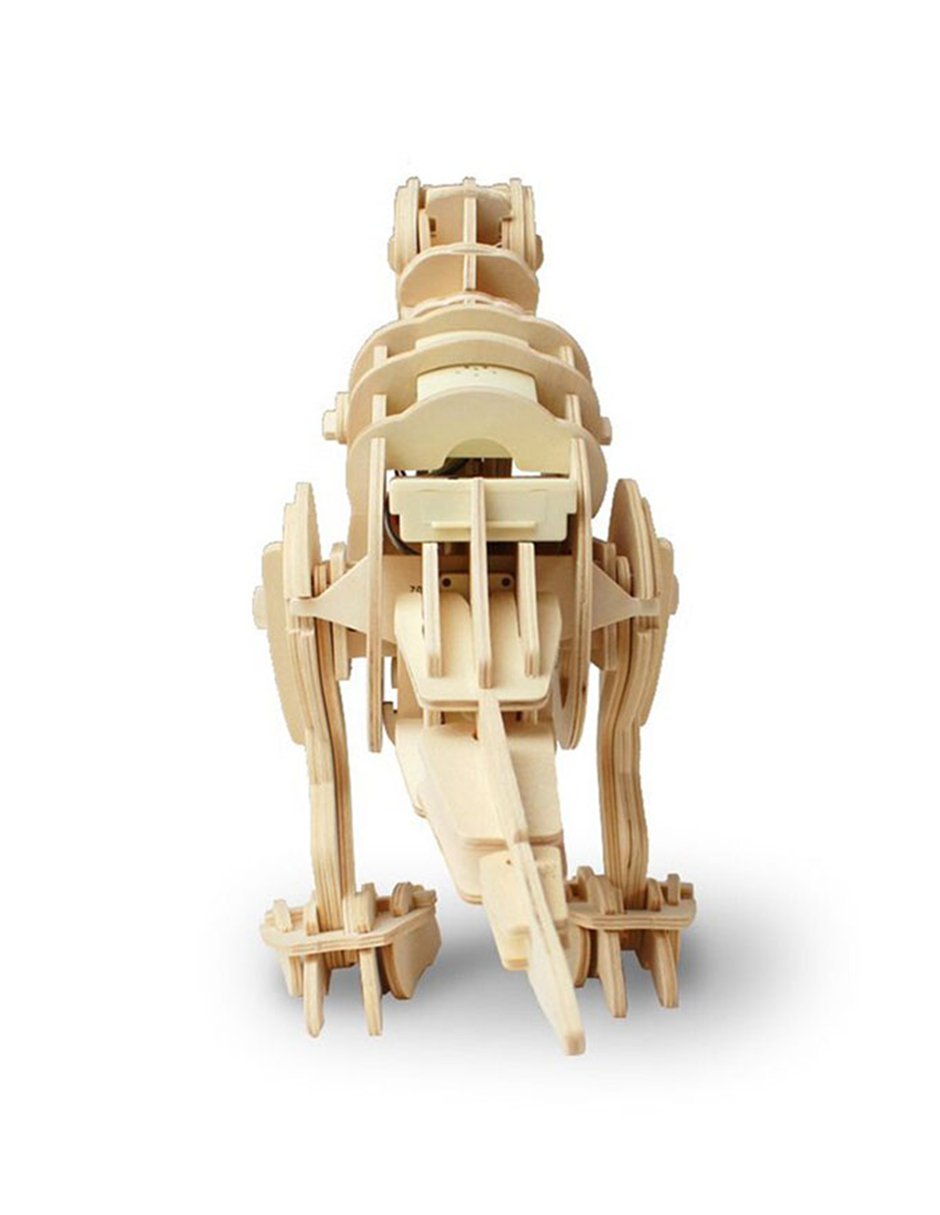 Rompecabezas 3D Dinosaurio T-Rex Madera ROBOTIME