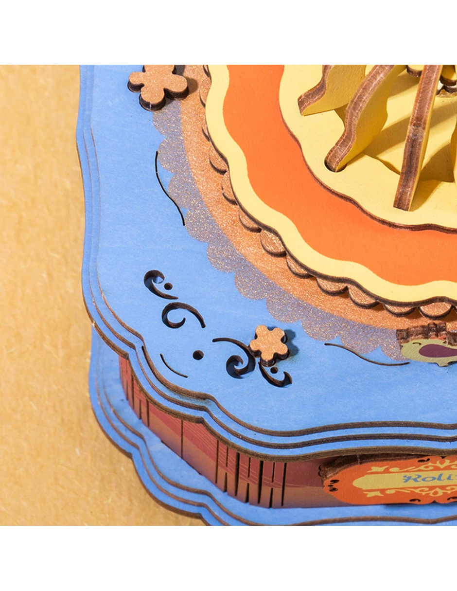 Rompecabezas 3D Gramafono Madera ROBOTIME