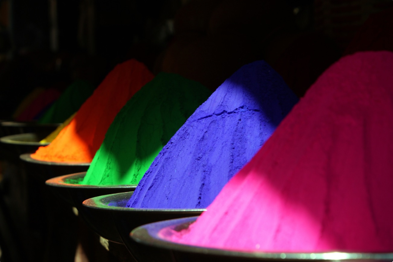 KolorSMart Bolsa de 75gramos Polvo de Color Holi - Rosa