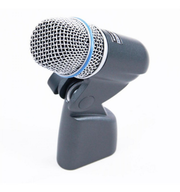 Shure BETA 56A Micrófono Dinámico para Batería o Percusión-Gris