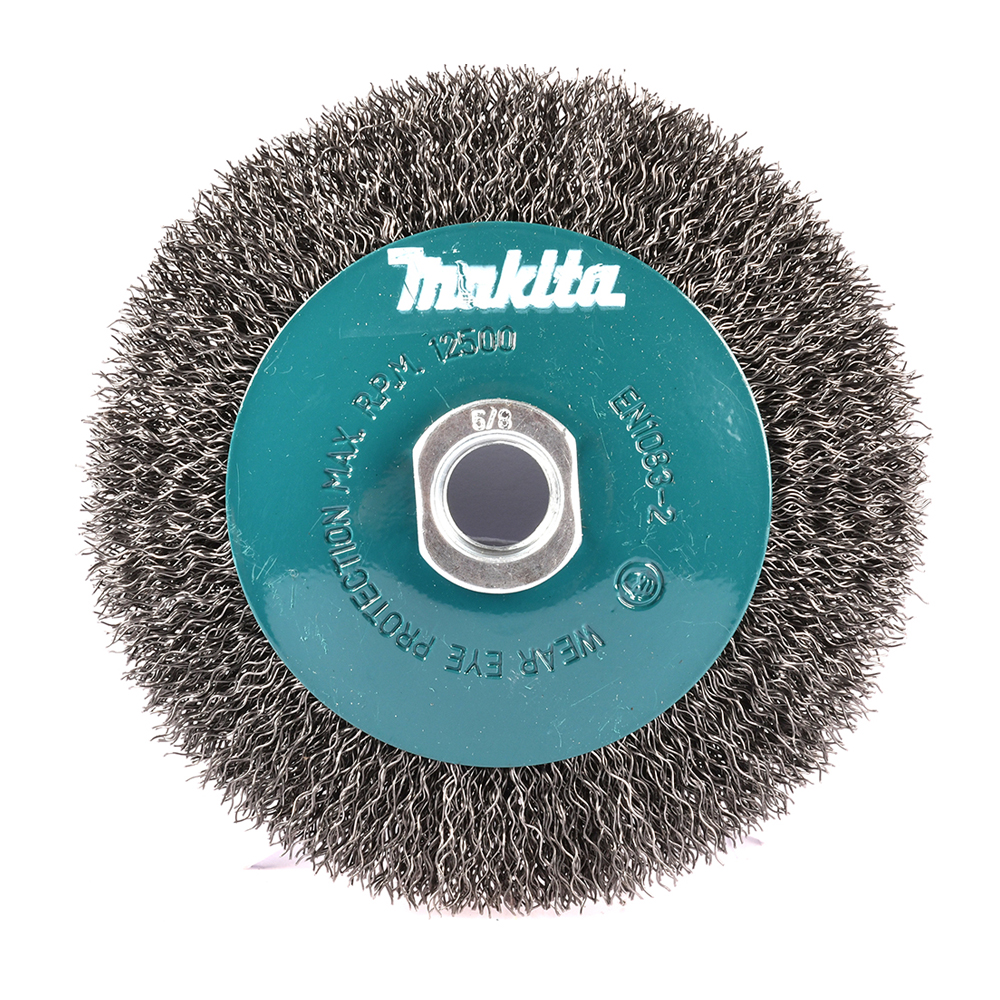 Carda Circular Concava De Alambre Ondulado 4-1/2" 5/8"-11unc Makita D39855