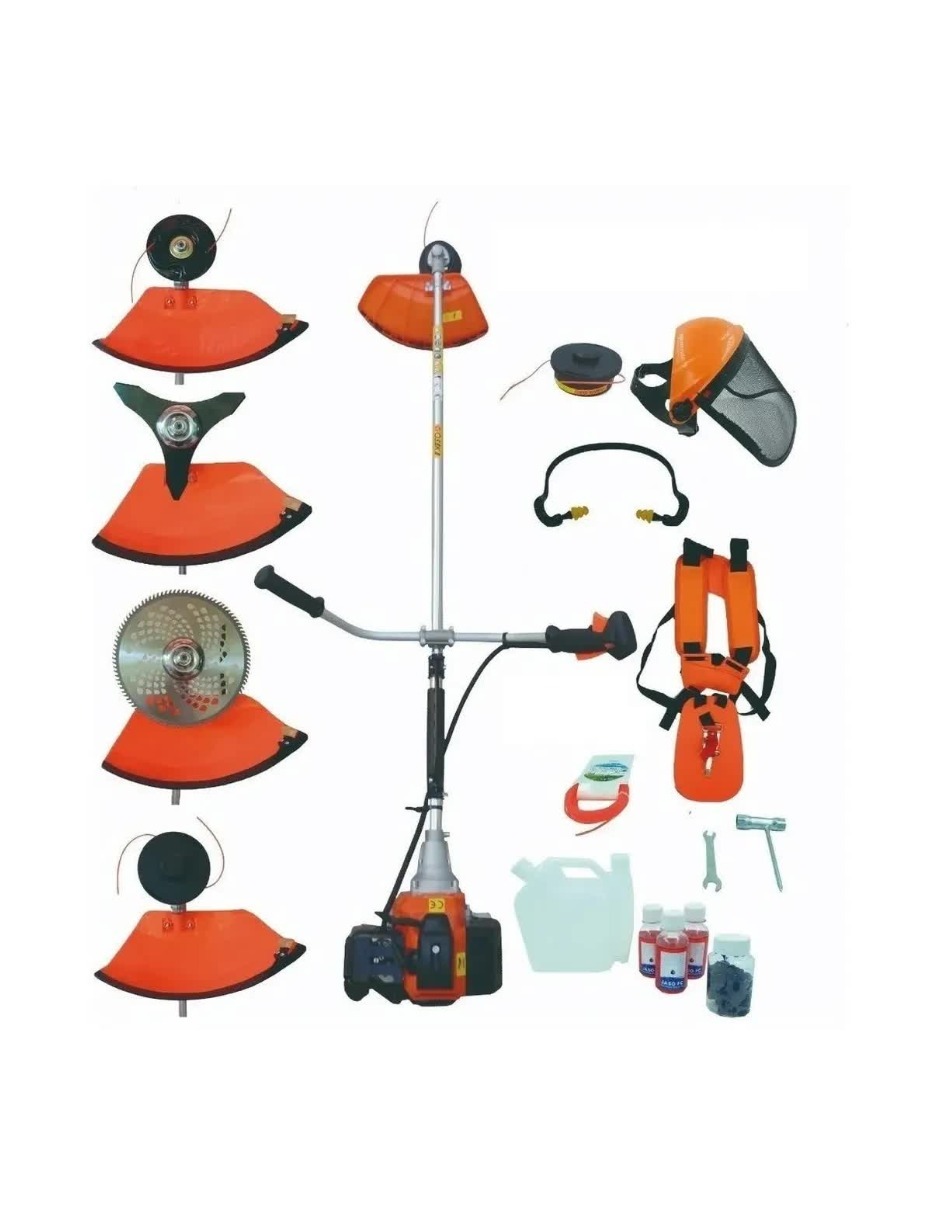 Desbrozadora Profesional Osaka-pro 52cc C/disco Y Accesorios.