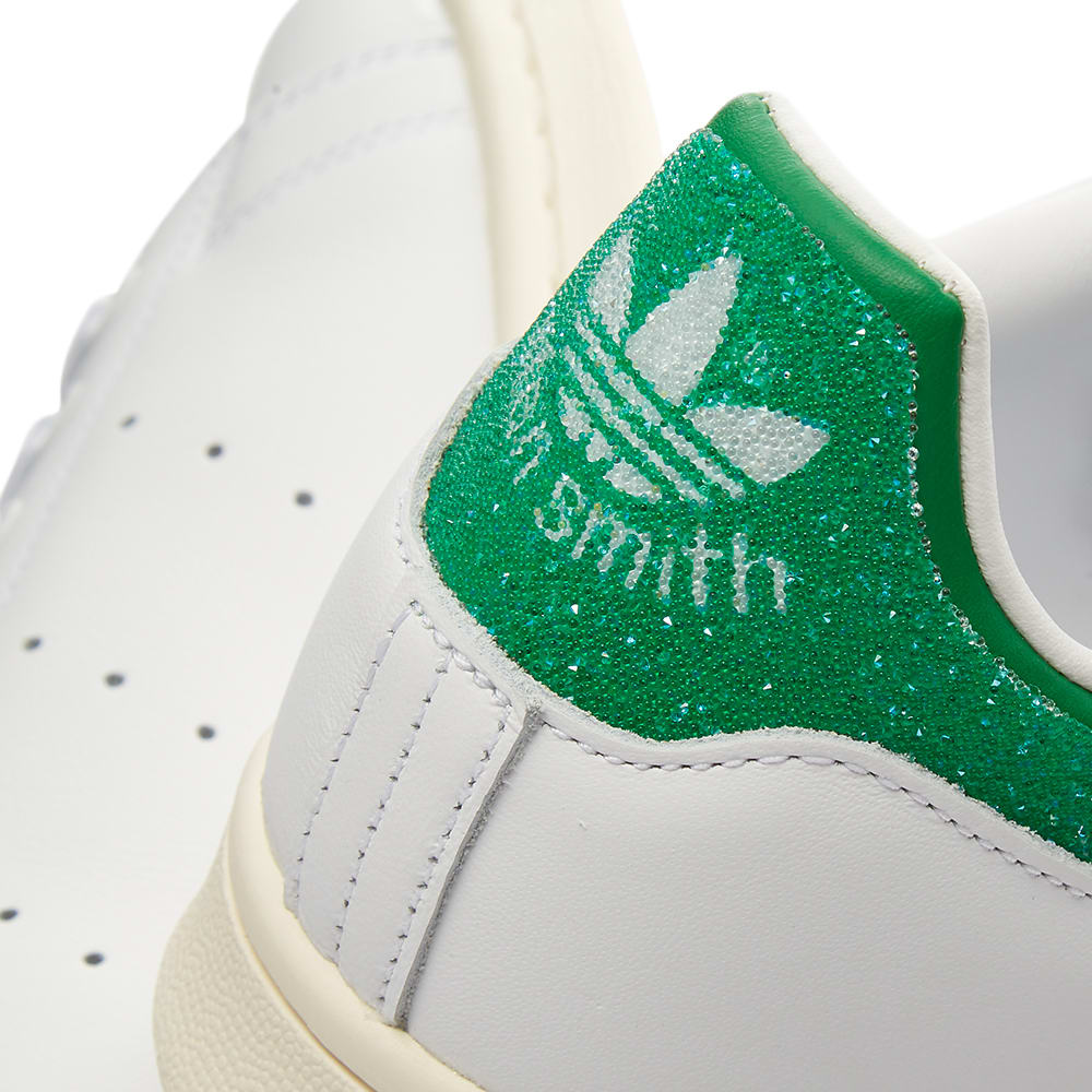 adidas Stan Smith Swarovski White Green