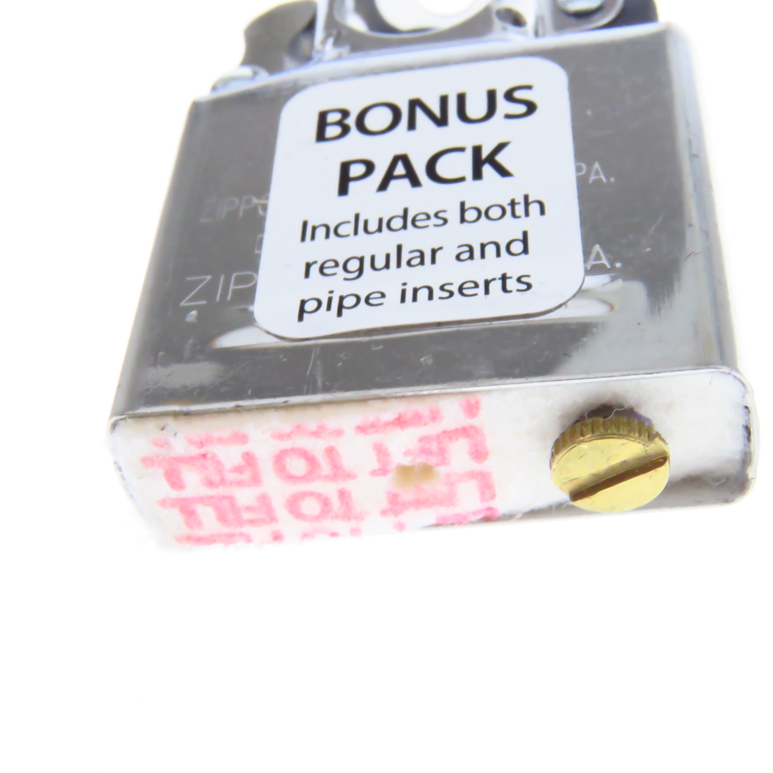 Zo07658 Zippo Encendedor Tradicional E Inserto P  Pipa Combo