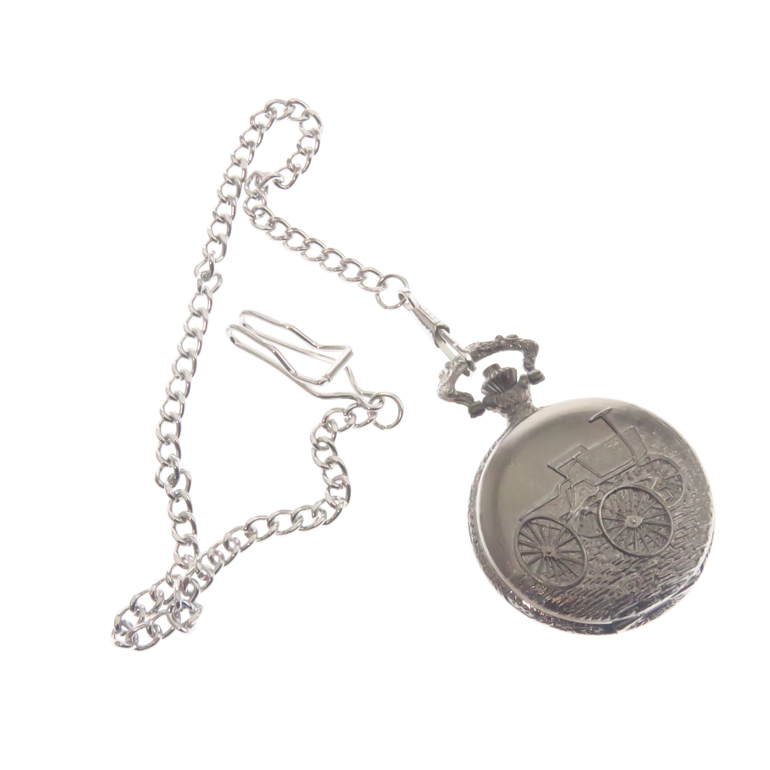 I1700 Croton Reliance Reloj De Bolsillo Tapa Coche Antiguo