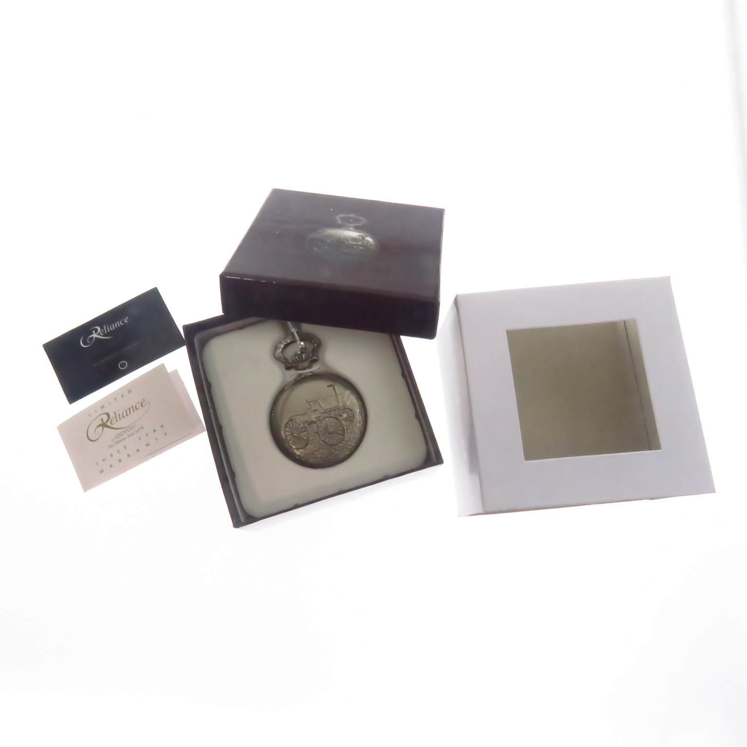 I1700 Croton Reliance Reloj De Bolsillo Tapa Coche Antiguo