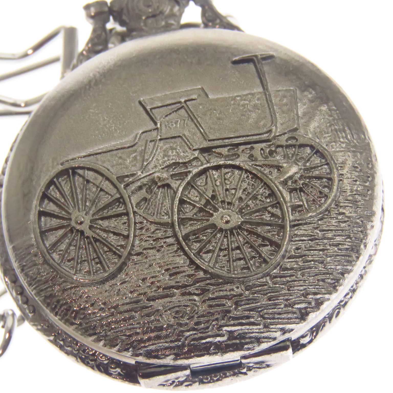 I1700 Croton Reliance Reloj De Bolsillo Tapa Coche Antiguo